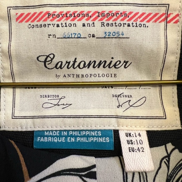 Anthropology Black Sz M NEW Suit Jacket - Picture 3 of 11